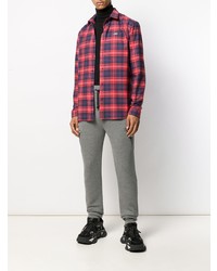 Philipp Plein Plaid Shirt