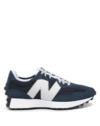 New Balance 327 Logo Patch Lace Up Sneakers