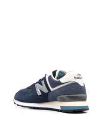 New Balance 574 Panelled Lace Up Sneakers