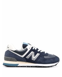 New Balance 574 Panelled Lace Up Sneakers