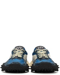 Eytys Blue Black Fugu Sneakers