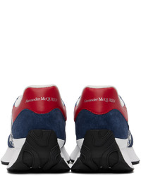 Alexander McQueen Blue Runner Sneakers