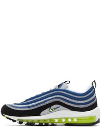 Nike Blue Yellow Air Max 97 Sneakers