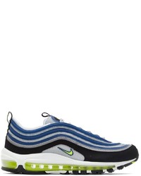 Nike Blue Yellow Air Max 97 Sneakers