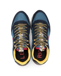 Sun 68 Embroidered Logo Lace Up Sneakers