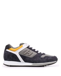 Hogan H321 Panelled Low Top Trainers