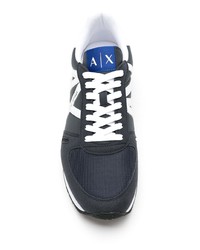 Armani Exchange Lace Up Logo Detail Sneakers