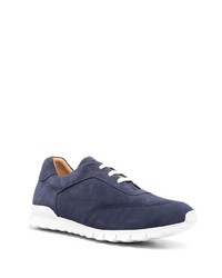Kiton Lace Up Suede Sneakers