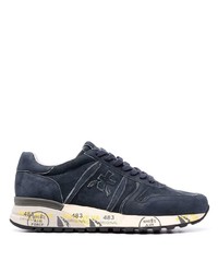 Premiata Lander Low Top Leather Sneakers