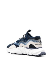White Mountaineering Logo Low Top Sneakers