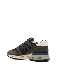 Premiata Mike 5890 Lace Up Sneakers