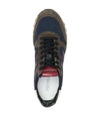 Premiata Mike 5890 Lace Up Sneakers