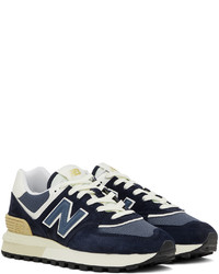 New Balance Navy 574 Legacy Sneakers