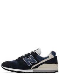 New Balance Navy Gray 996v2 Sneakers
