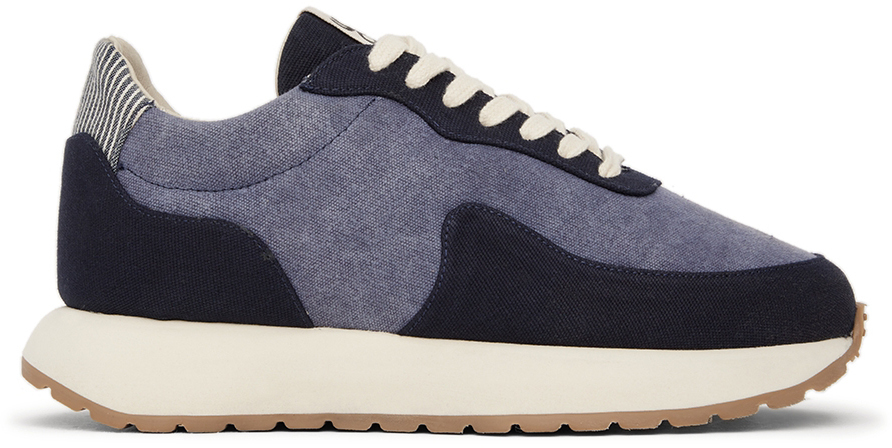 Good News Navy Kook Sneakers, $190 | SSENSE | Lookastic