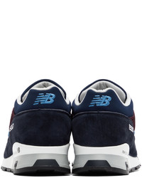 New Balance Navy Made In Uk 1500 Low Top Sneakers