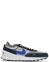 Nike Navy Off White Waffle One Se Sneakers