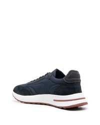 Loro Piana Quilted Panel Low Top Sneakers