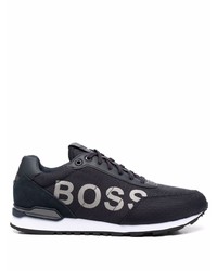 BOSS Side Logo Print Sneakers