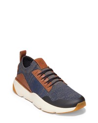 Cole Haan Zergrand All Day Trainer Shoe In Marine Blue At Nordstrom