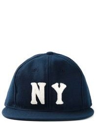 Ebbets Field Flannels Black Yankees 1936 Baseball Cap, $66, farfetch.com