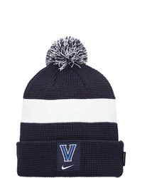 Nike Navywhite Villanova Wildcats Sideline Team Cuffed Knit Hat With Pom At Nordstrom