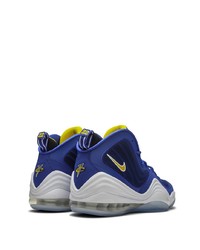 Nike Air Penny 5 Blue Chips High Top Sneakers