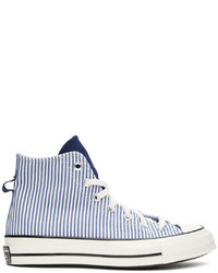 Converse Blue White Chuck 70 Sneakers