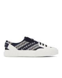 Givenchy Navy Chain Tennis Light Sneakers