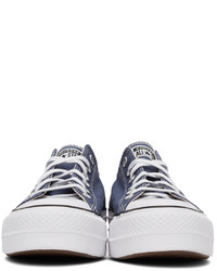 Converse Navy Chuck 70 Low Sneakers
