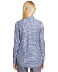 Brooks Brothers Two Toned Check Button Down Shirt