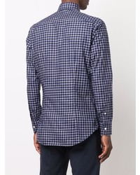 Brioni Checked Button Up Shirt