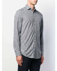 Etro Long Sleeved Checked Shirt