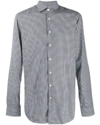 Etro Long Sleeved Checked Shirt