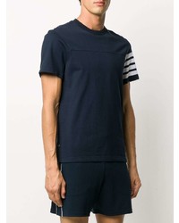 Thom Browne 4 Bar Stripe Short Sleeve T Shirt