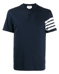 Thom Browne 4 Bar Stripe Short Sleeve T Shirt