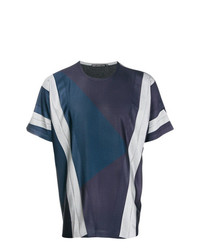 Issey Miyake Men Stripe Detail T Shirt