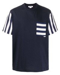 Sunnei Striped Pocket T Shirt