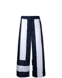 Navy and White Culottes