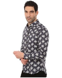 7 Diamonds Flourish Long Sleeve Shirt Long Sleeve Button Up