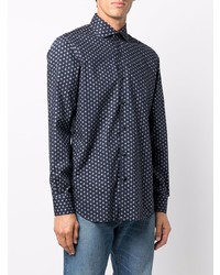 Barba Patterned Button Up Shirt