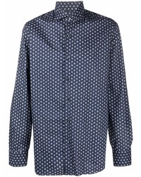 Barba Patterned Button Up Shirt