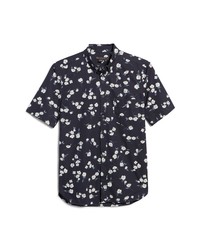 French Connection Patterned Short Sleeve Shirt