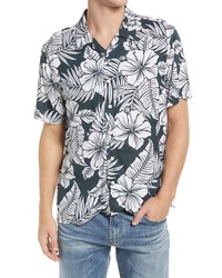 Chubbies The Dude Wheres Macaw Stretch Short Sleeve Shirt In The Visual Ferner At Nordstrom