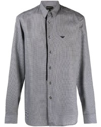 Emporio Armani Checked Long Sleeve Shirt