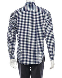 Billy Reid Gingham Button Up