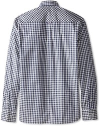 Stone Rose Gingham Button Up