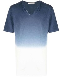 Zadig & Voltaire Zadigvoltaire Linen Monastir Dip Dye T Shirt