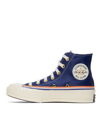 Converse Blue Breaking Down Barriers Edition Knicks Nathaniel Clifton Chuck 70 High Sneakers