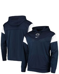 Nike Navy Penn State Nittany Lions Sideline Jersey Pullover Hoodie